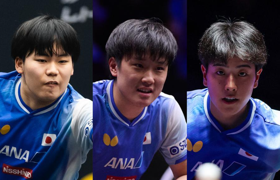 香槟了, 最终日本男, 待日乒男团 香槟了, 最终日本男, 待日乒男团